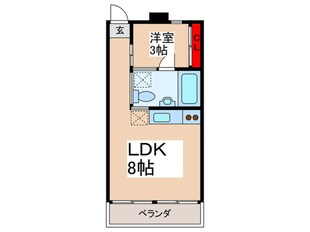 ＣＡＳＡ ＳＡＫＵＲＡの物件間取画像